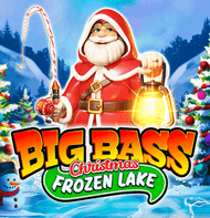 Big Bass Christmas Frozen Lake