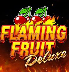 Flaming fruit deluxe logo