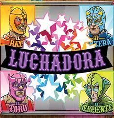 Luchadora logo