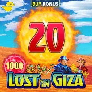 Lost in Giza slot game