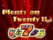 Plenty on twenty II Hot slot game